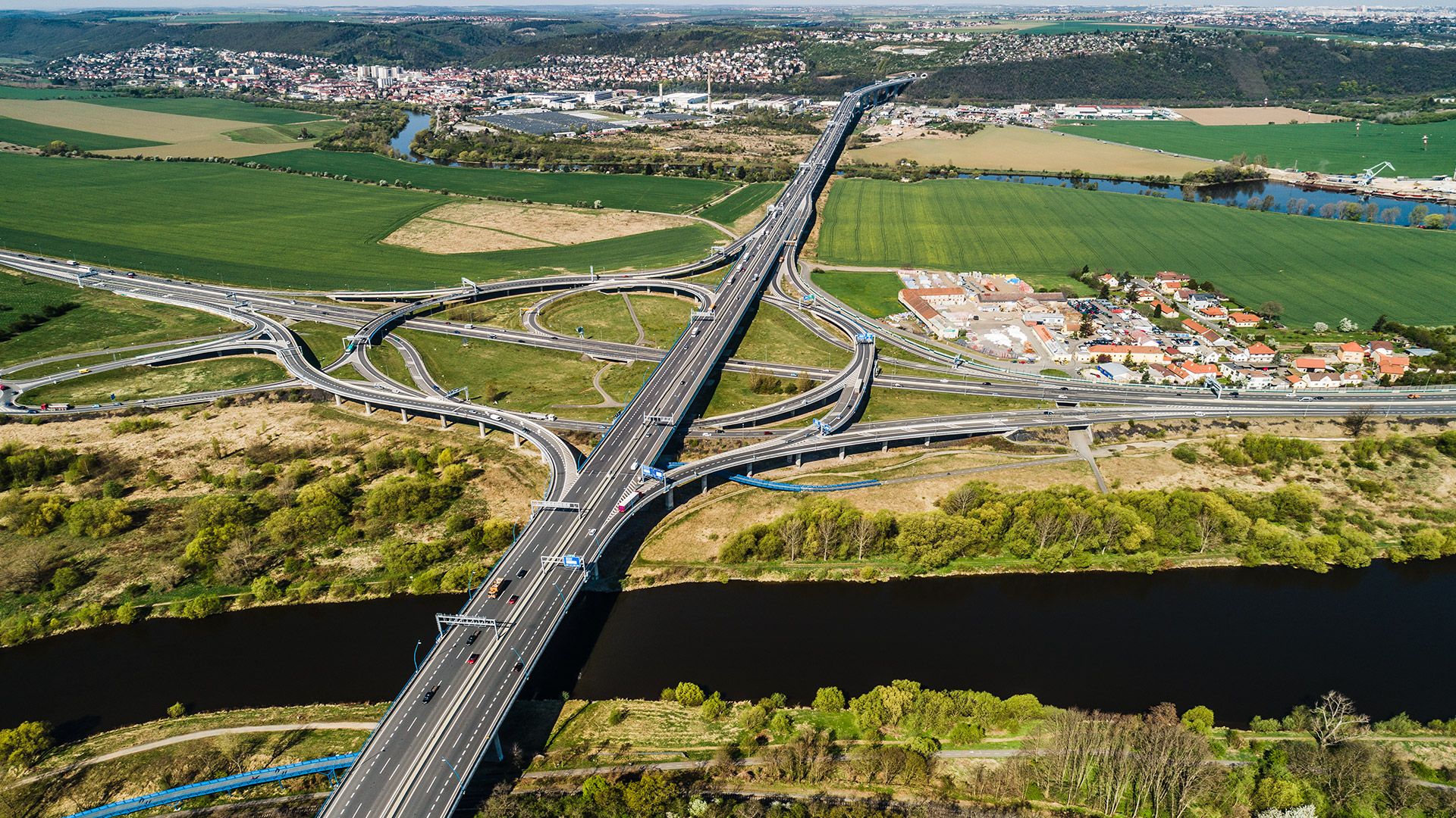 Pražský silniční okruh, úsek 514 Lahovice – Slivenec