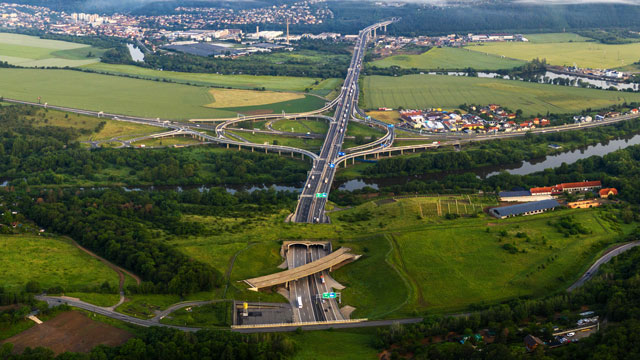 Pražský silniční okruh, úsek 514 Lahovice – Slivenec